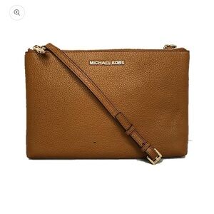 Michael Kors Jet Set Travel Double Zip Crossbody
